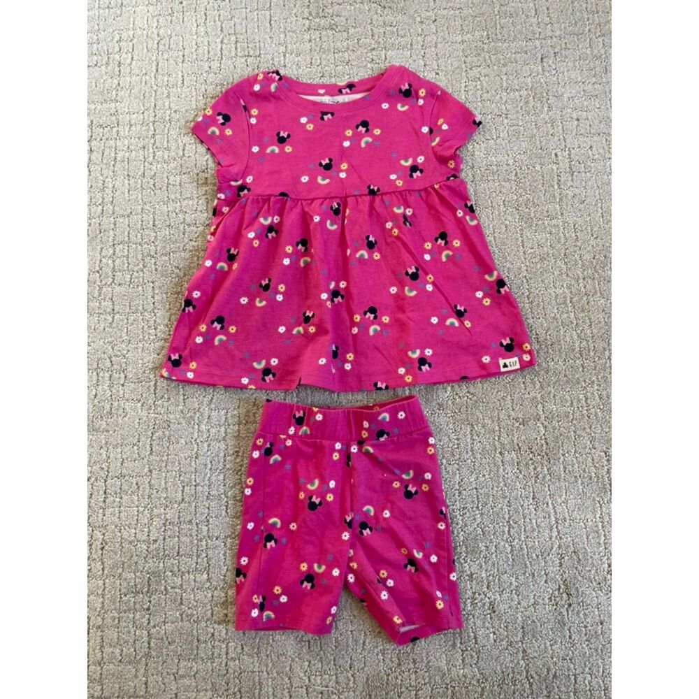 Gap × Disney Baby & Toddler Organic Cotton  Skater Dress and Shorts - Size 5T